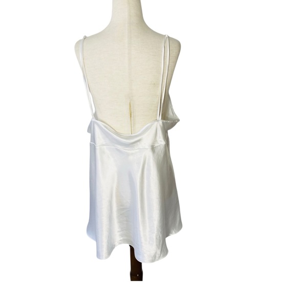 VINTAGE CINEMA ETOILE Satin Babydoll Camisole Nightie - Picture 4 of 7